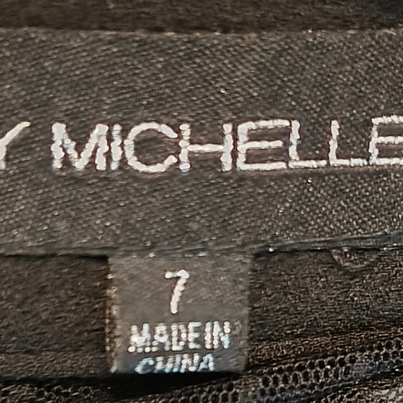 My Michelle black cocktail mini dress 7 - Picture 6 of 8